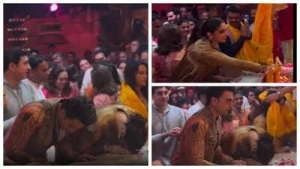 Ranveer Singh Debuts Clean-Shaven Look, Joins Deepika Padukone for Ganesh Chaturthi Prayers; Is This His 'Don 3' Transformation?