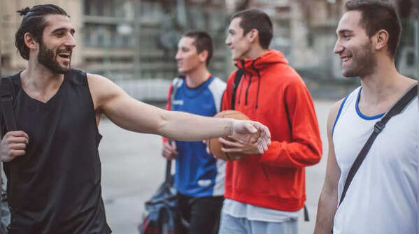 Confident person making promise to themselves