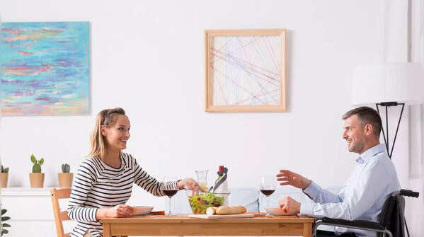Confident person setting healthy boundaries