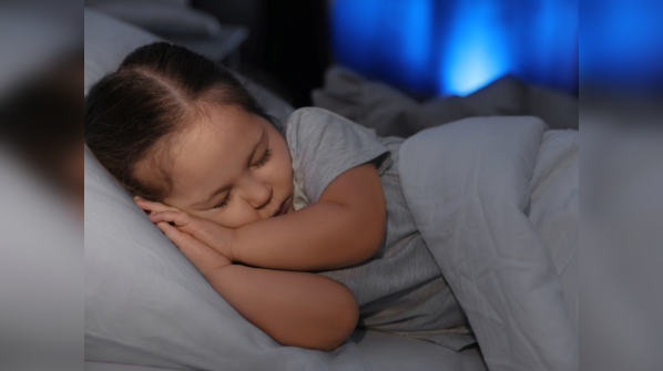 A child sleeping peacefully
