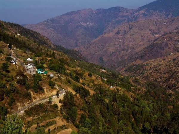 A picturesque view of Pangot, a birdwatcher's paradise.